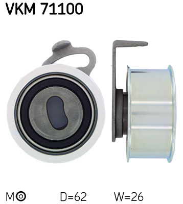Rullo tenditore, Cinghia dentata - VKM 71100 SKF